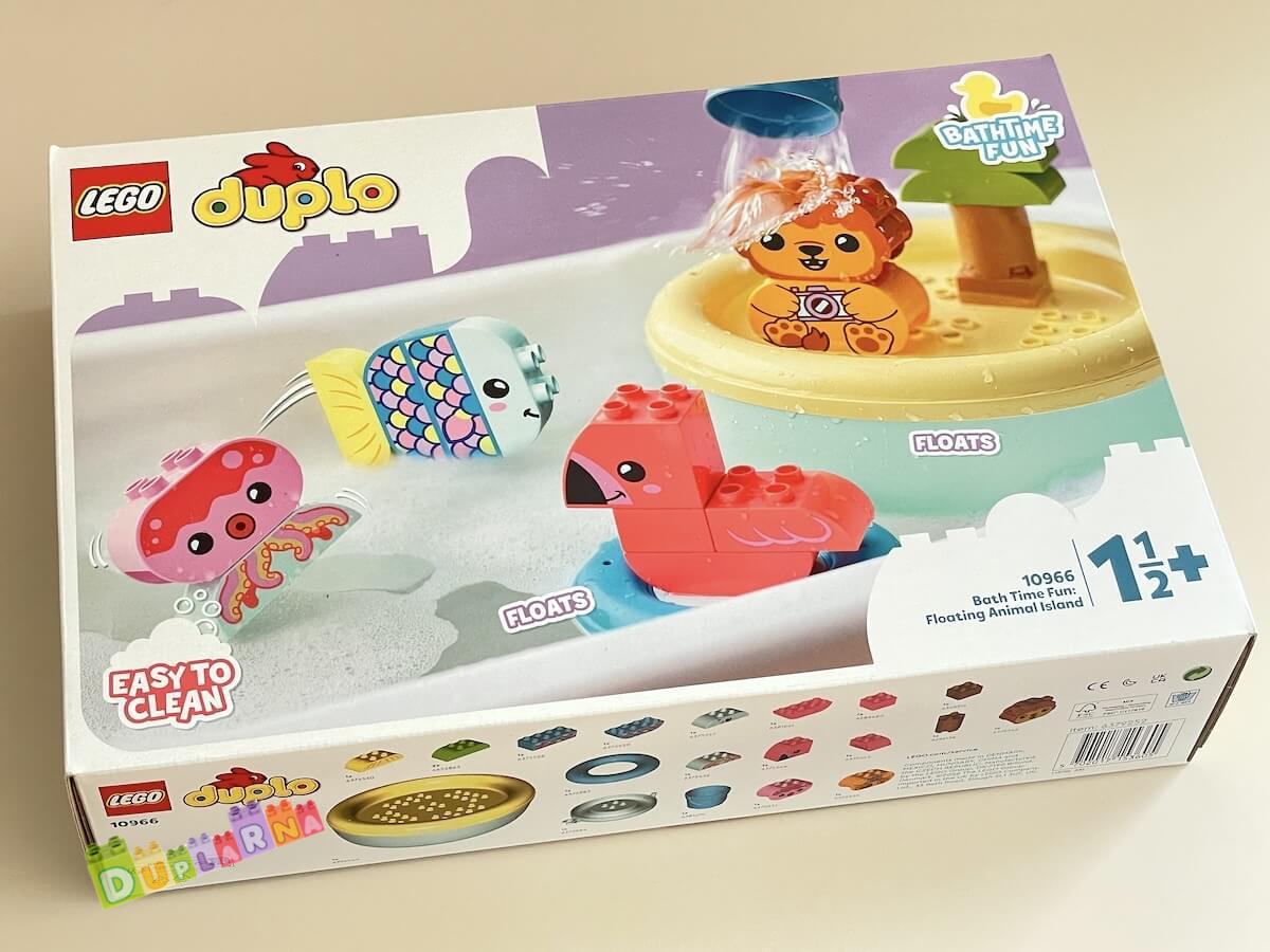 Lego Duplo 10966 - Legrace ve vaně: Plovoucí ostrov se zvířaty