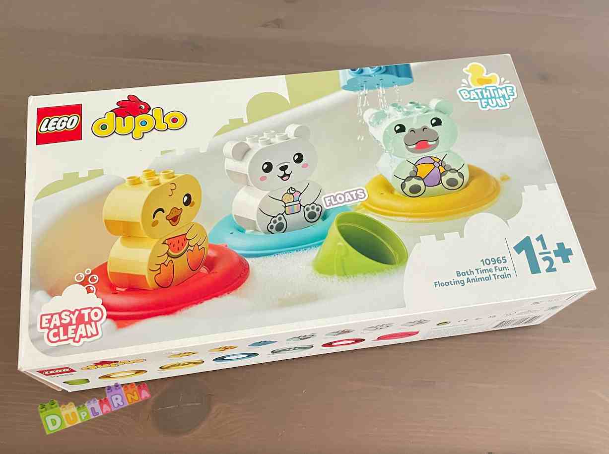 Lego Duplo 10965 - Legrace ve vaně: Plovoucí vláček se zvířátky / Do vany