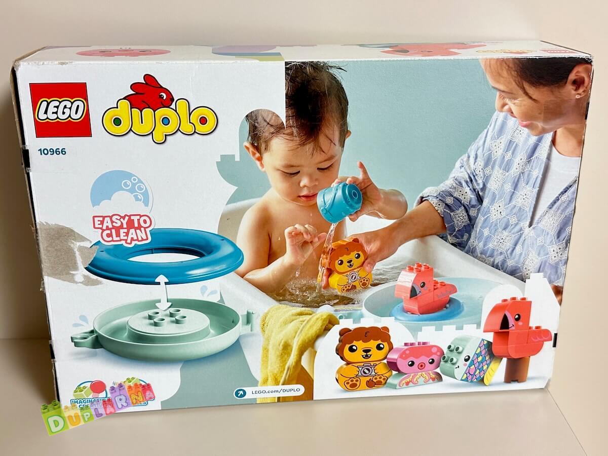 Lego Duplo 10966 - Legrace ve vaně: Plovoucí ostrov se zvířaty