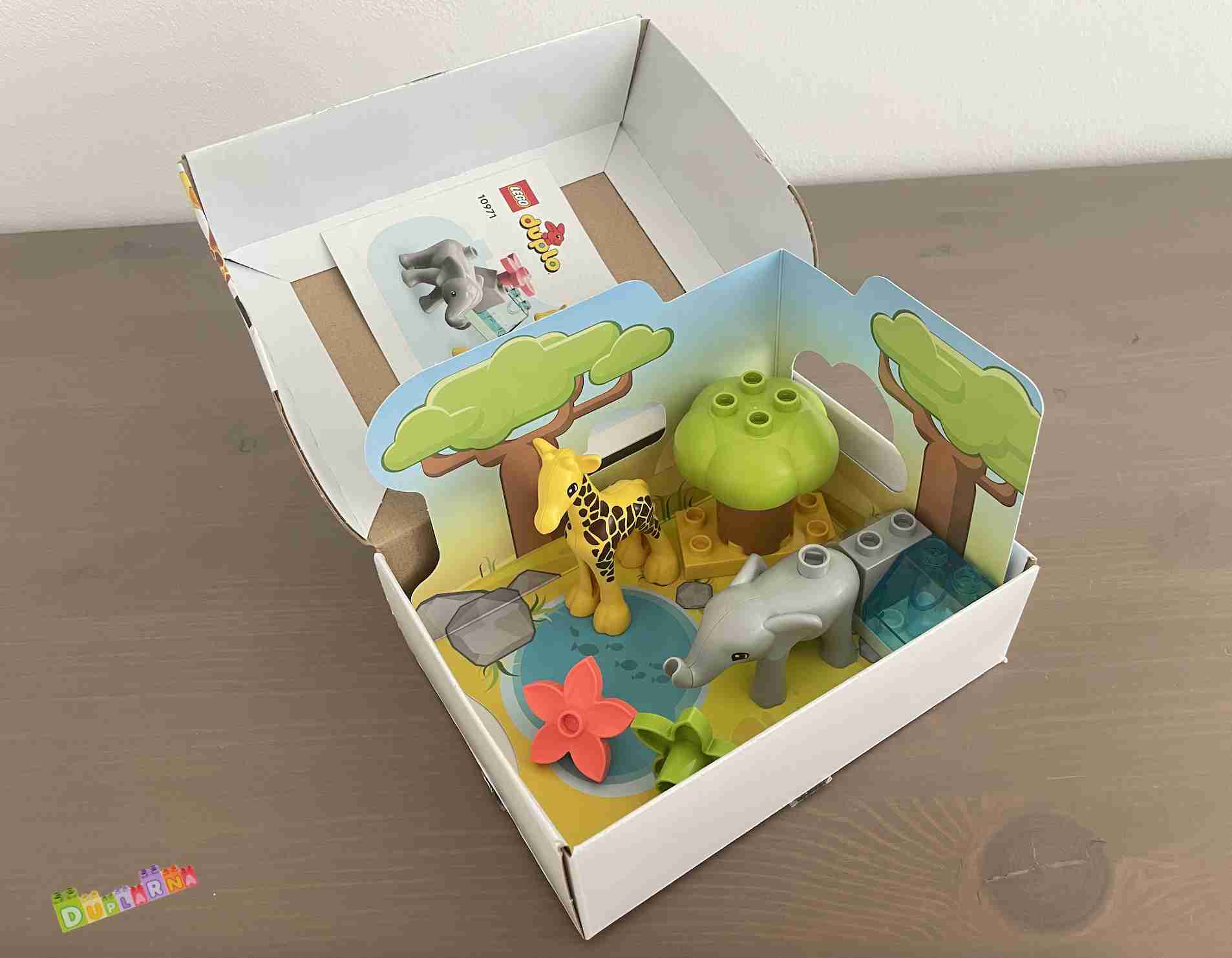 Lego Duplo 10971 - Zoo - Divoká zvířata Afriky
