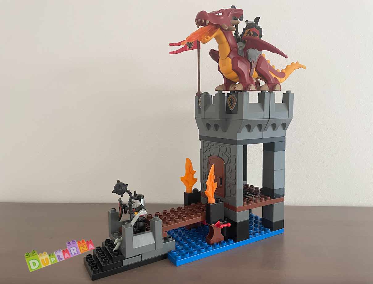 Lego Duplo 4776 Dračí věž - hrad s velkým drakem