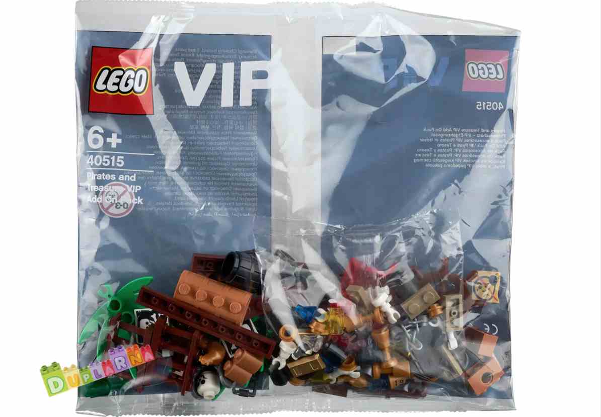 Lego 40515 - VIP doplňky - Piráti a poklady