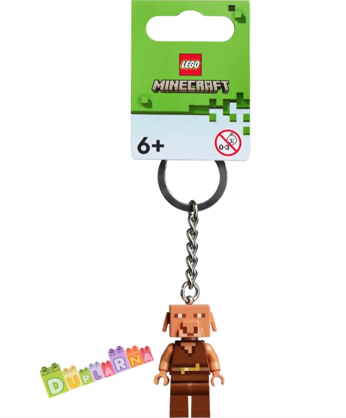 Lego Minecraft 854244 klíčenka - Přívěsek na klíče – Piglin