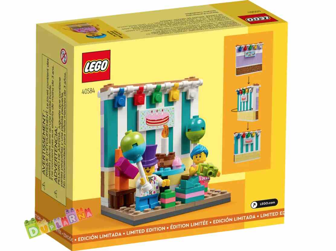 Lego VIP 40584 - Narozeninové diorama