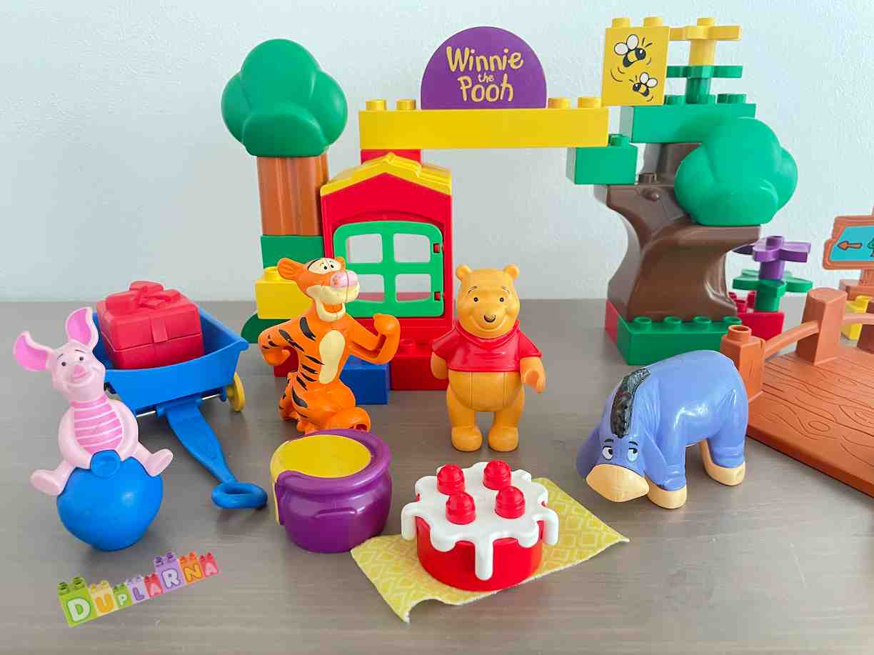Lego Duplo 2987 - Medvídek Pú - Domeček medvídka Pú v lese