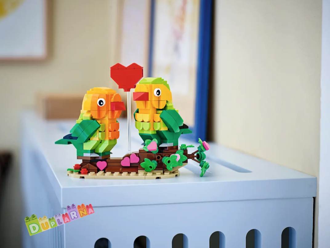 Lego 40522 - Valentýnské hrdličky