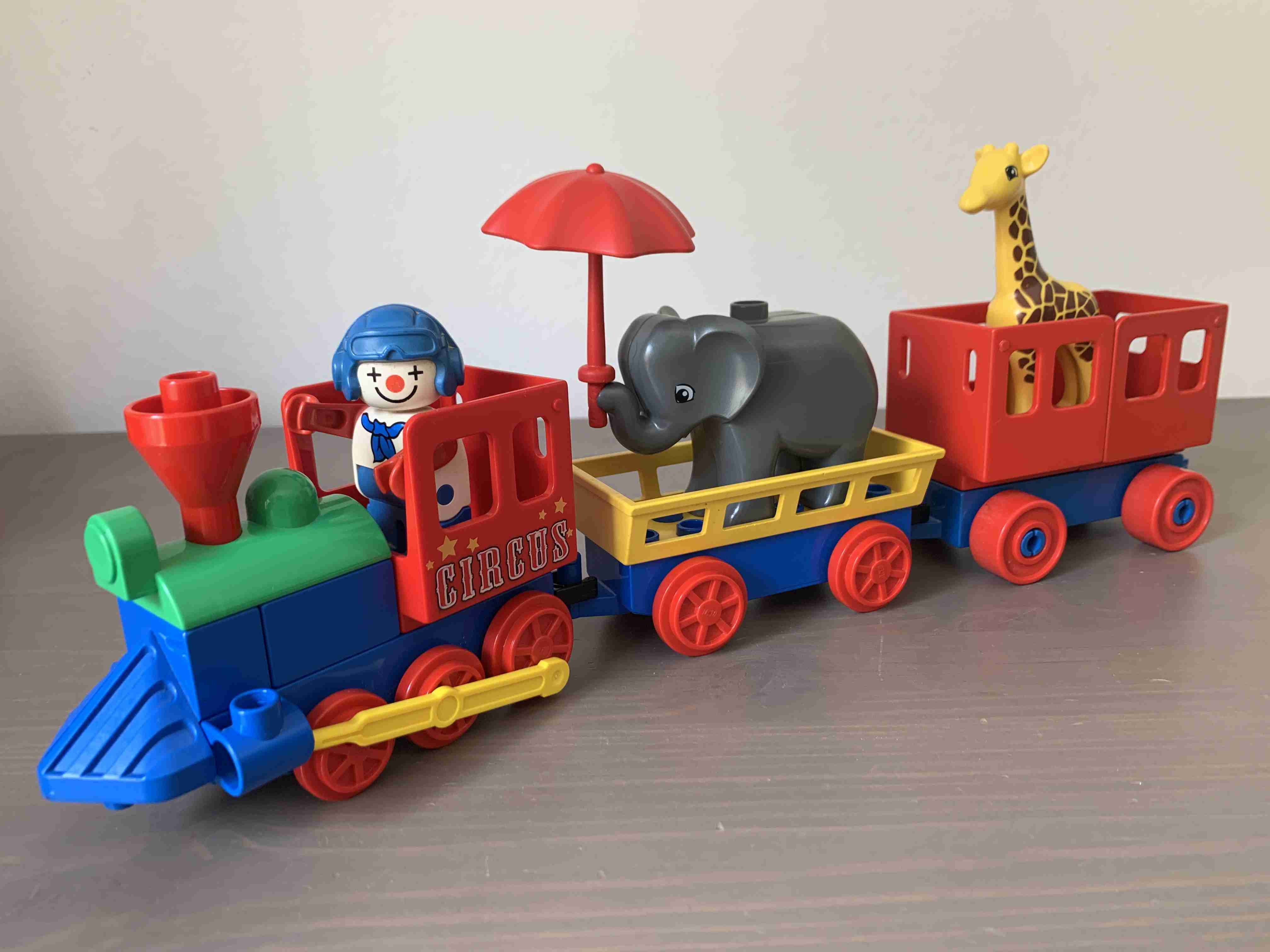 Lego Duplo vlak - Zoo cirkus vláček