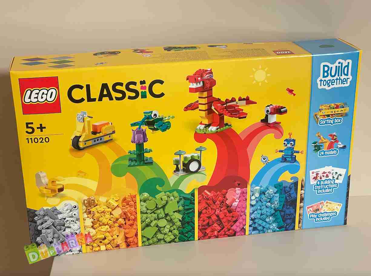 Lego Classic 11020 - Stavíme společně - 1601ks