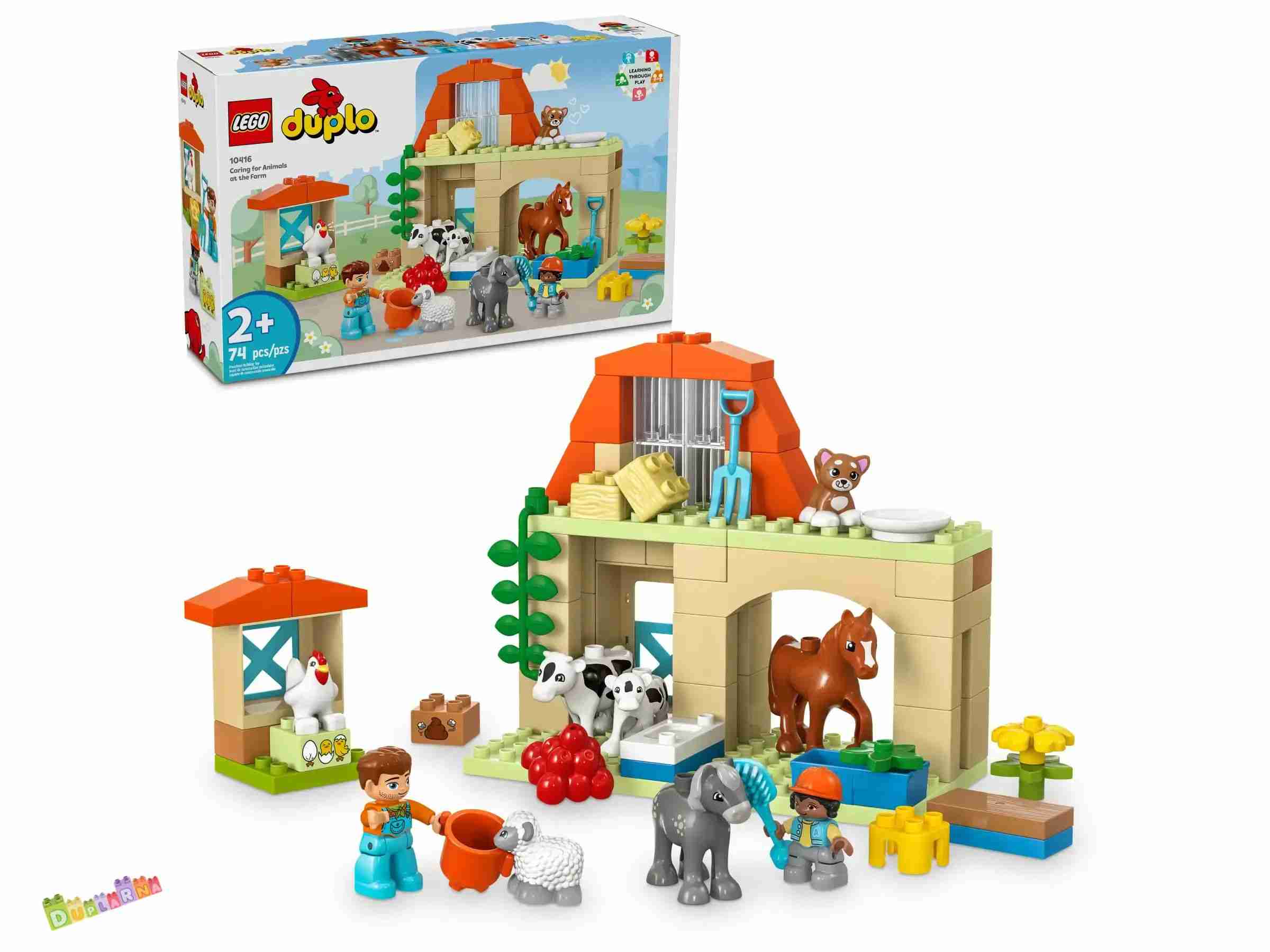 Lego Duplo 10416 - Farma / Péče o zvířátka na farmě