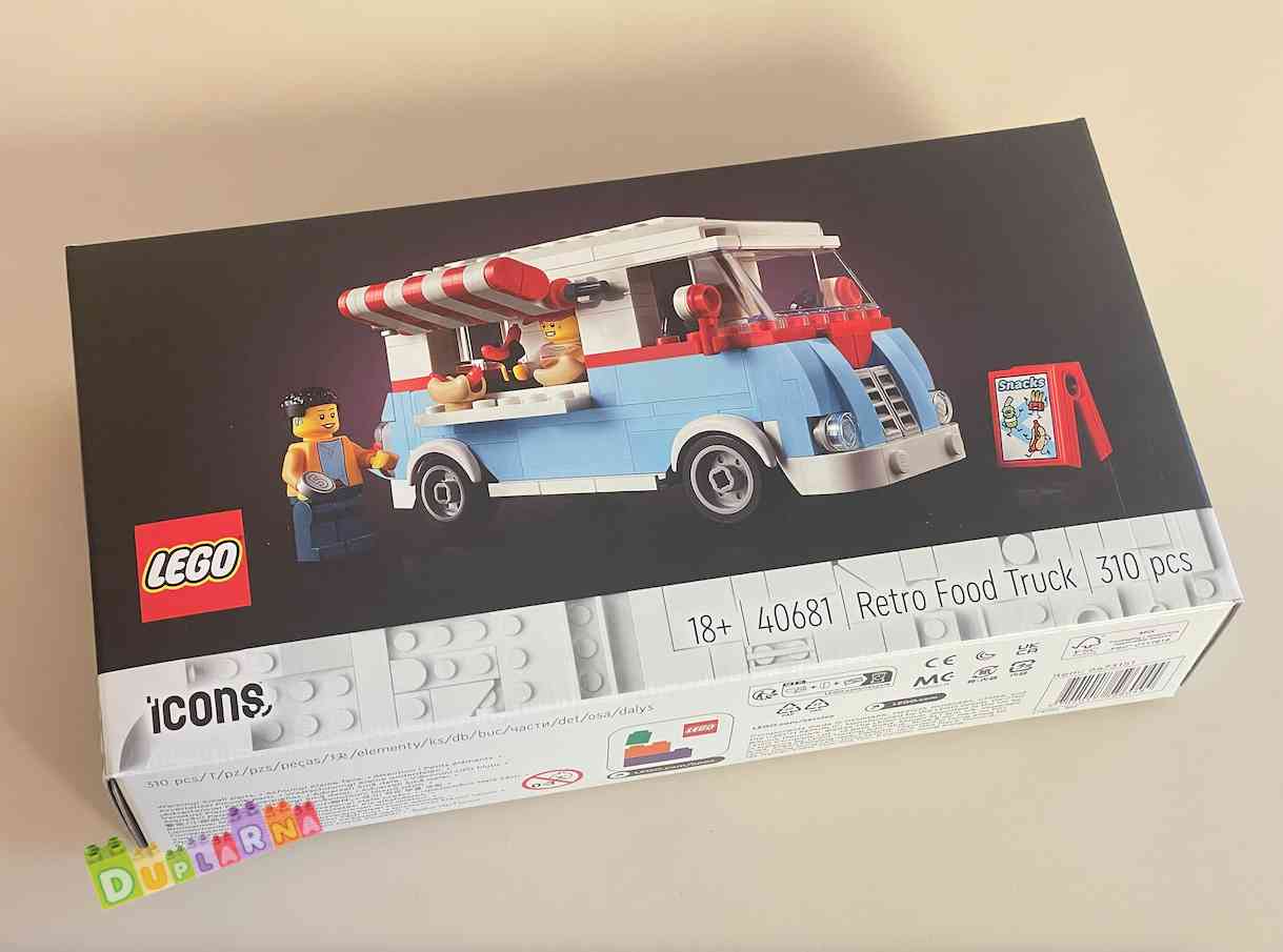 Lego VIP 40681 - Retro pojízdné občerstvení / Retro Food Truck
