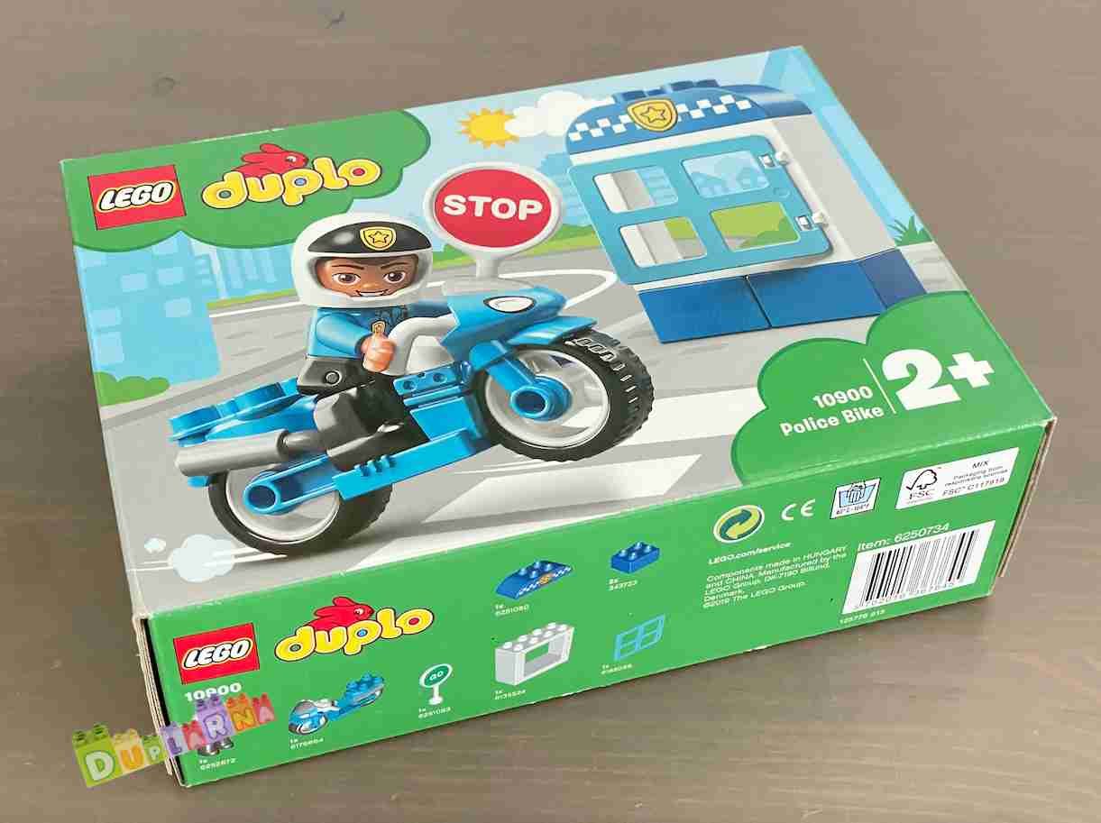 Lego Duplo 10900 - Policejní motorka