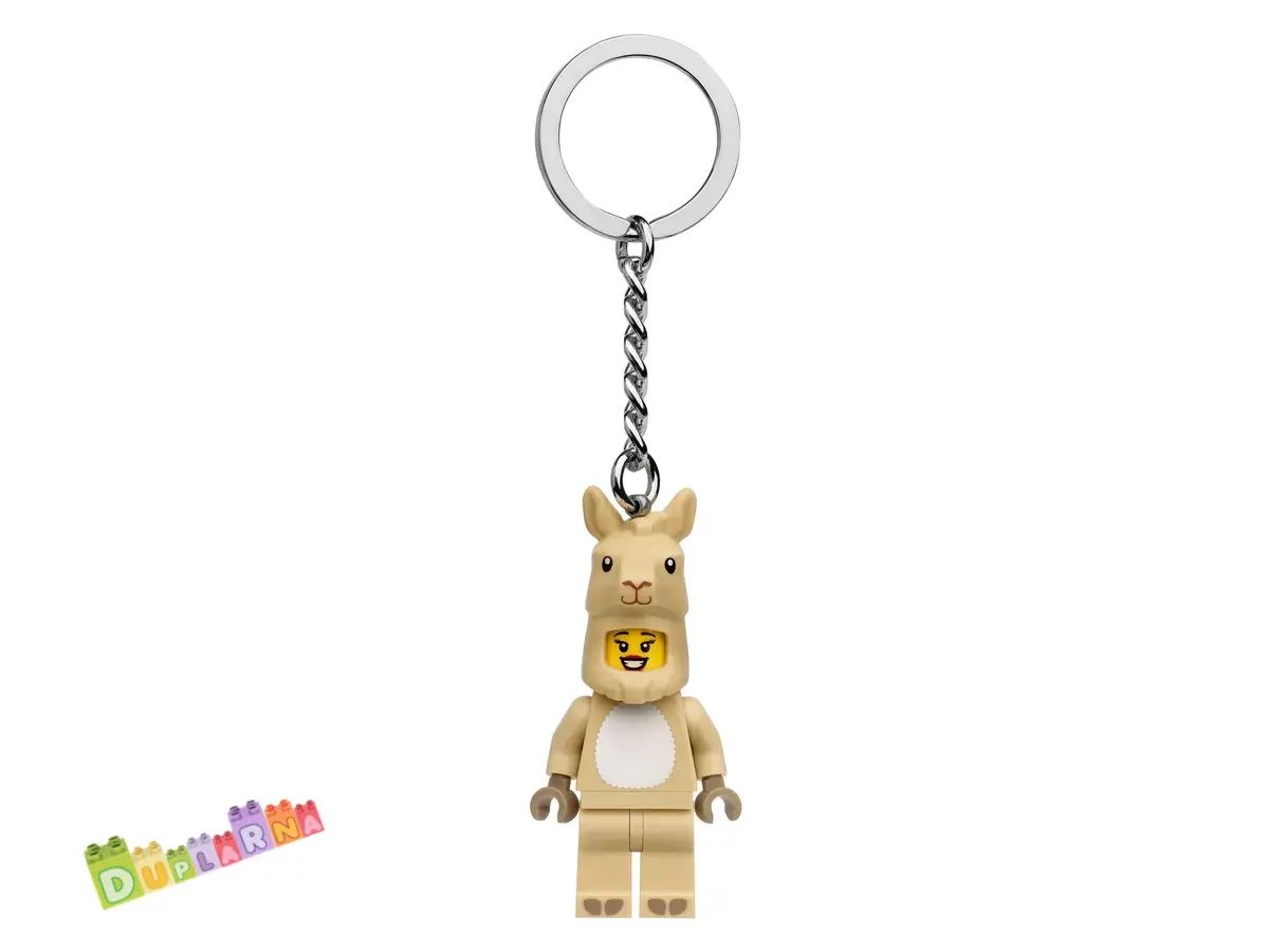 Lego 854081 klíčenka - Přívěsek na klíče – Dívka v kostýmu 