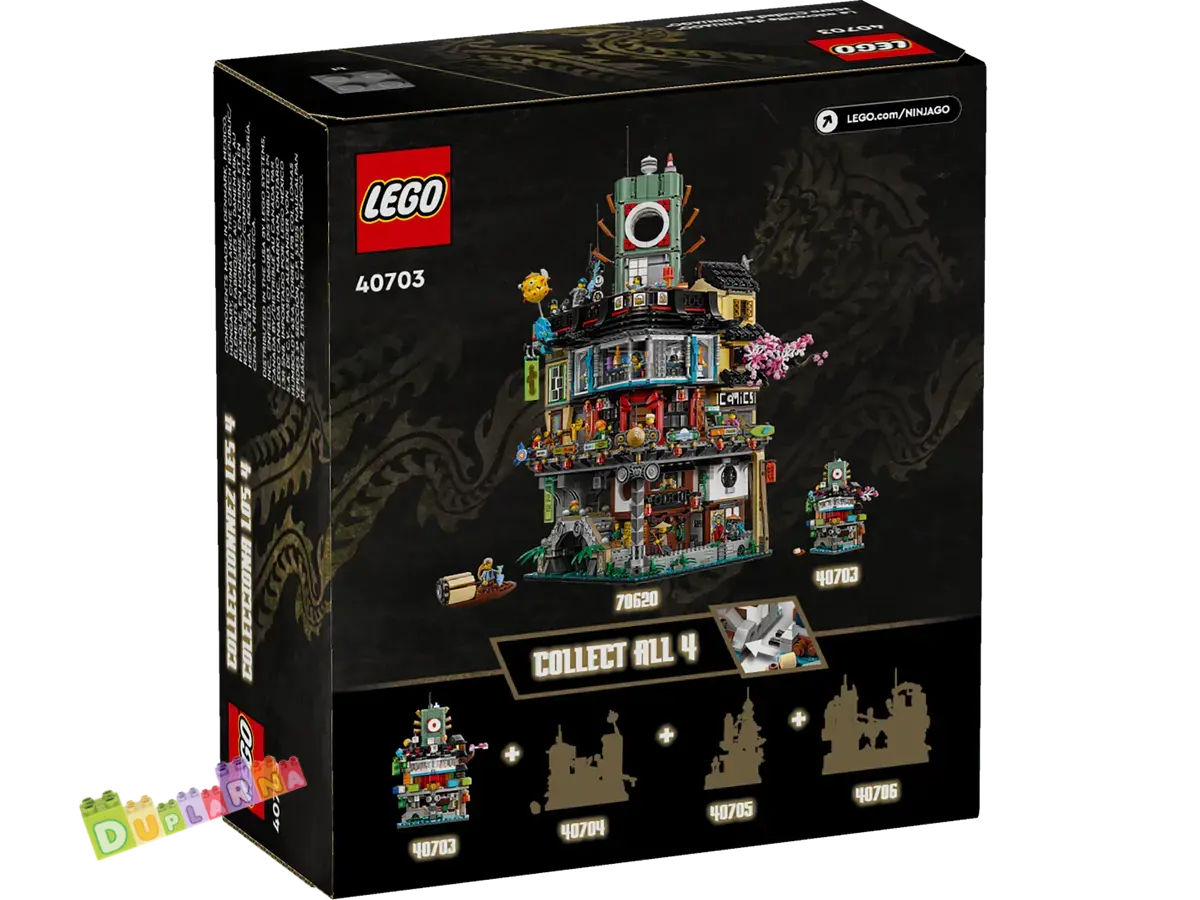 Lego VIP Ninjago 40703 - Miniaturní NINJAGO City