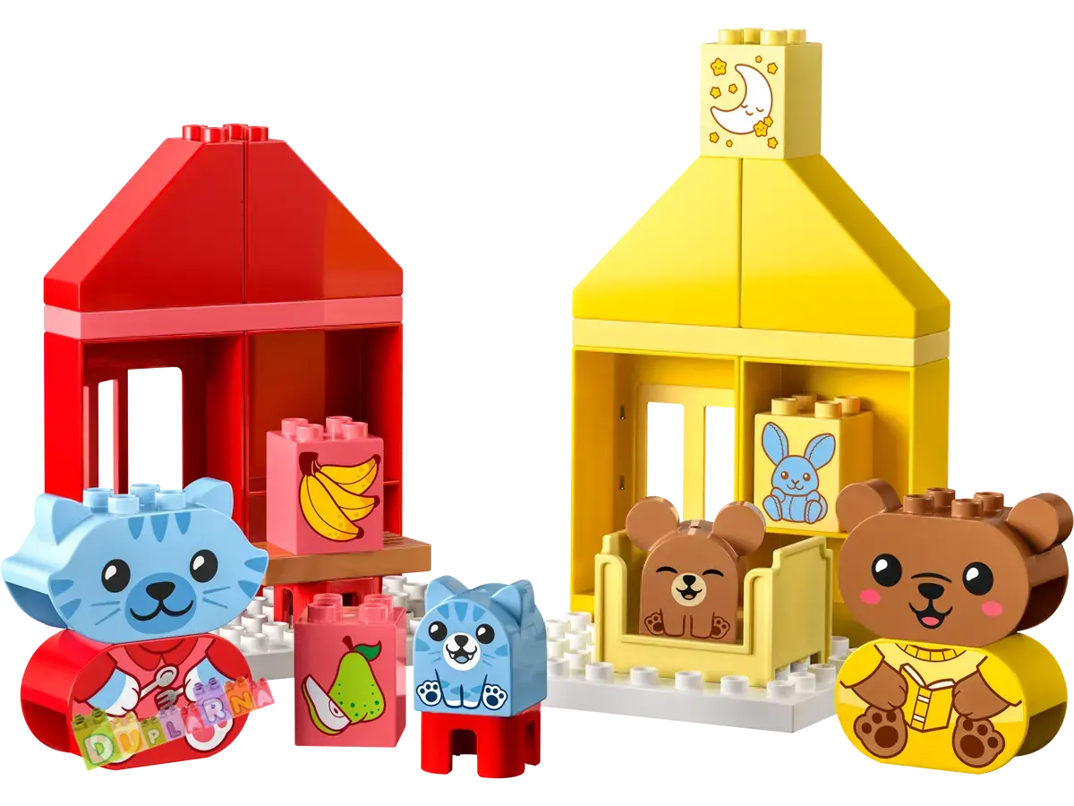 Lego Duplo 10414 - Každodenní aktivity: Jídlo a spánek