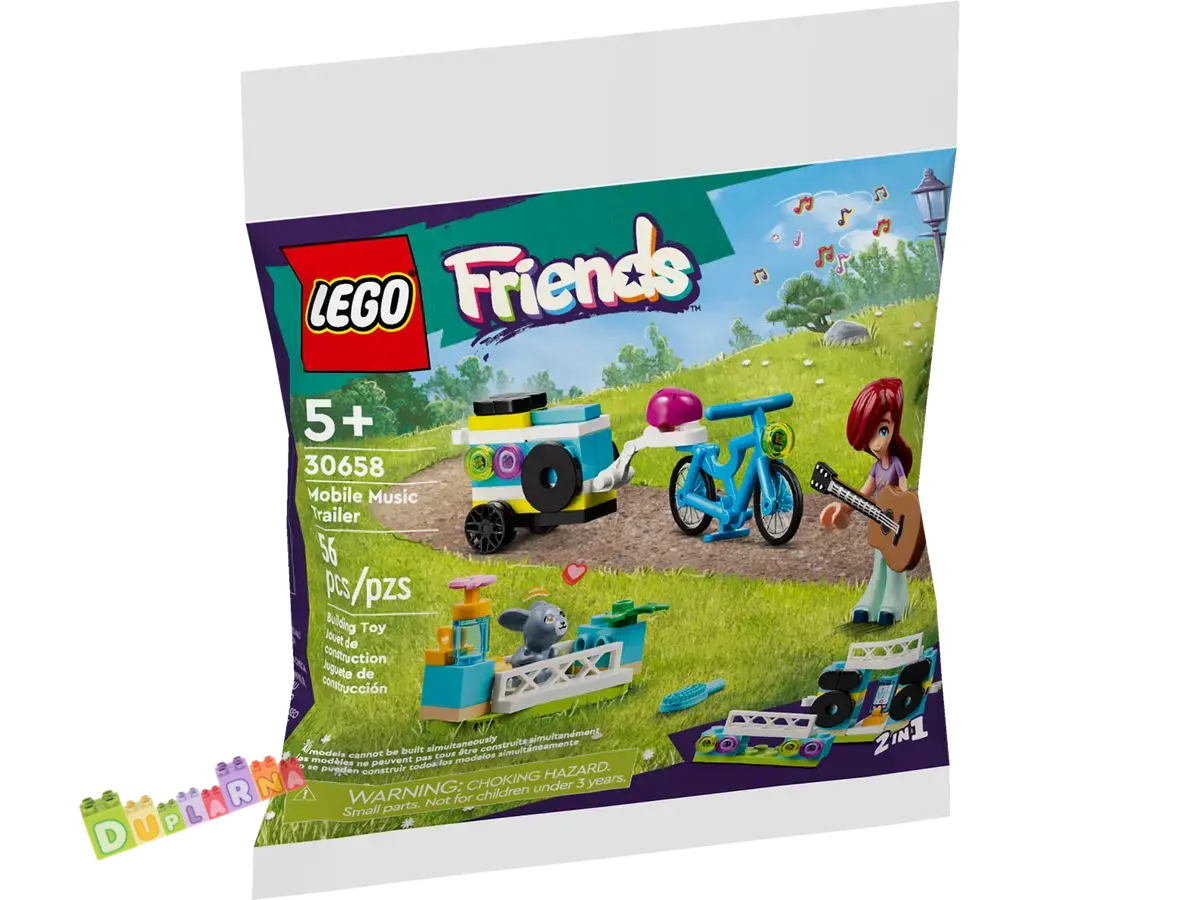 Lego Friends 30658 - Pojízdný hudební přívěs