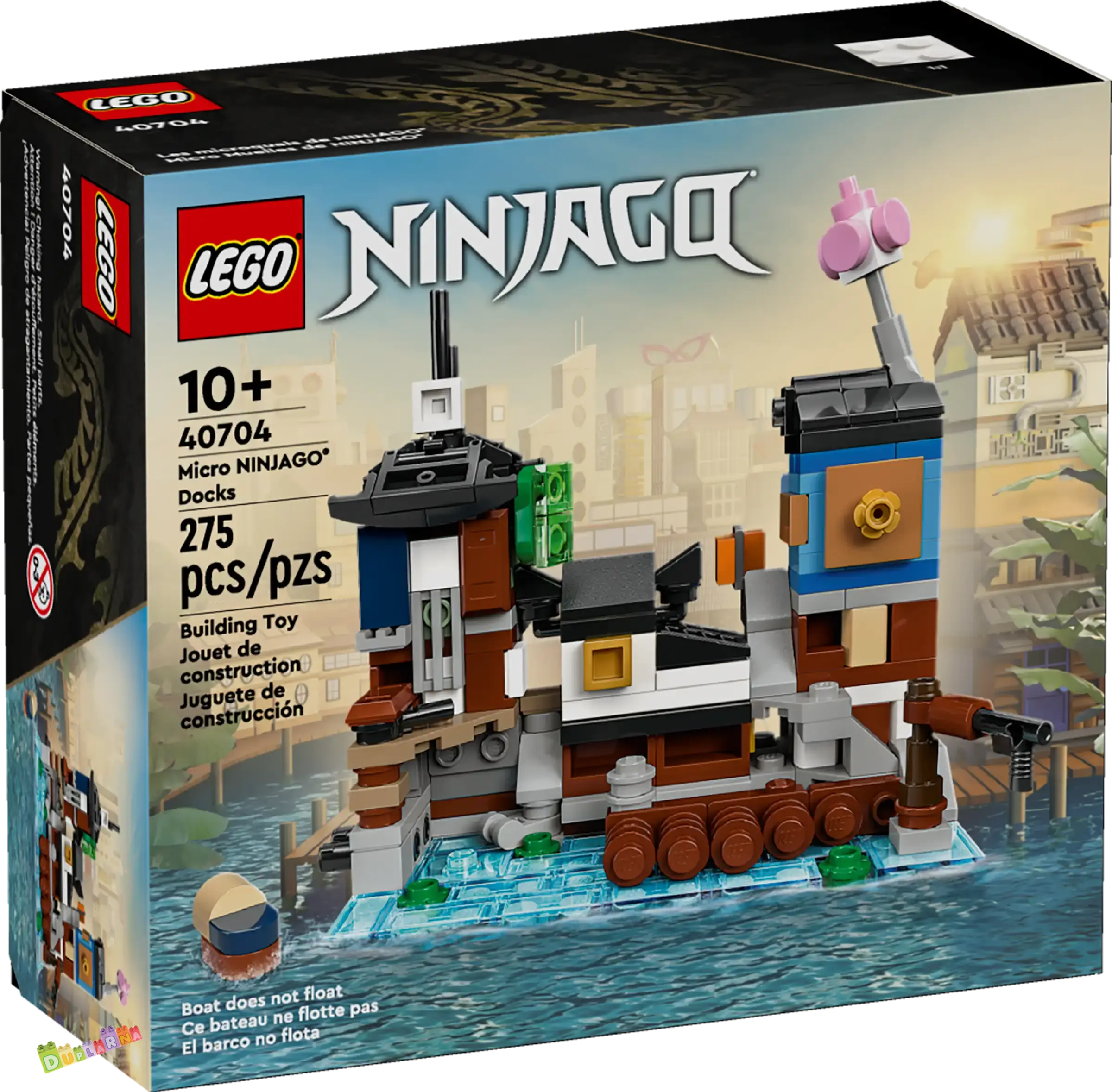 Lego VIP Ninjago 40704 - Miniaturní NINJAGO Přístav
