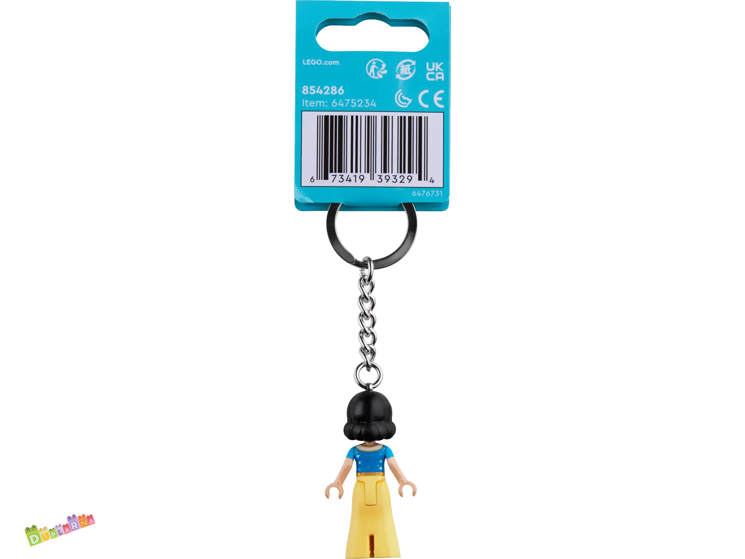 Lego Disney 854286 klíčenka - Přívěsek na klíče – Sněhurka