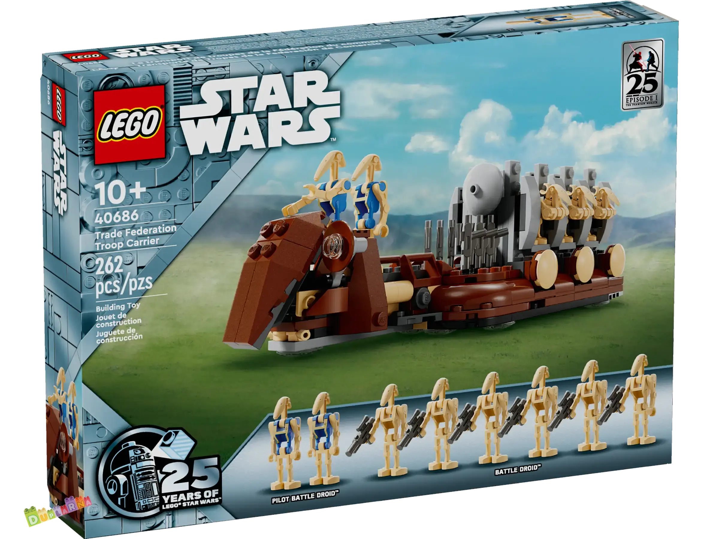 Lego Star Wars VIP 40686 - Vojenský transportér Obchodní federace