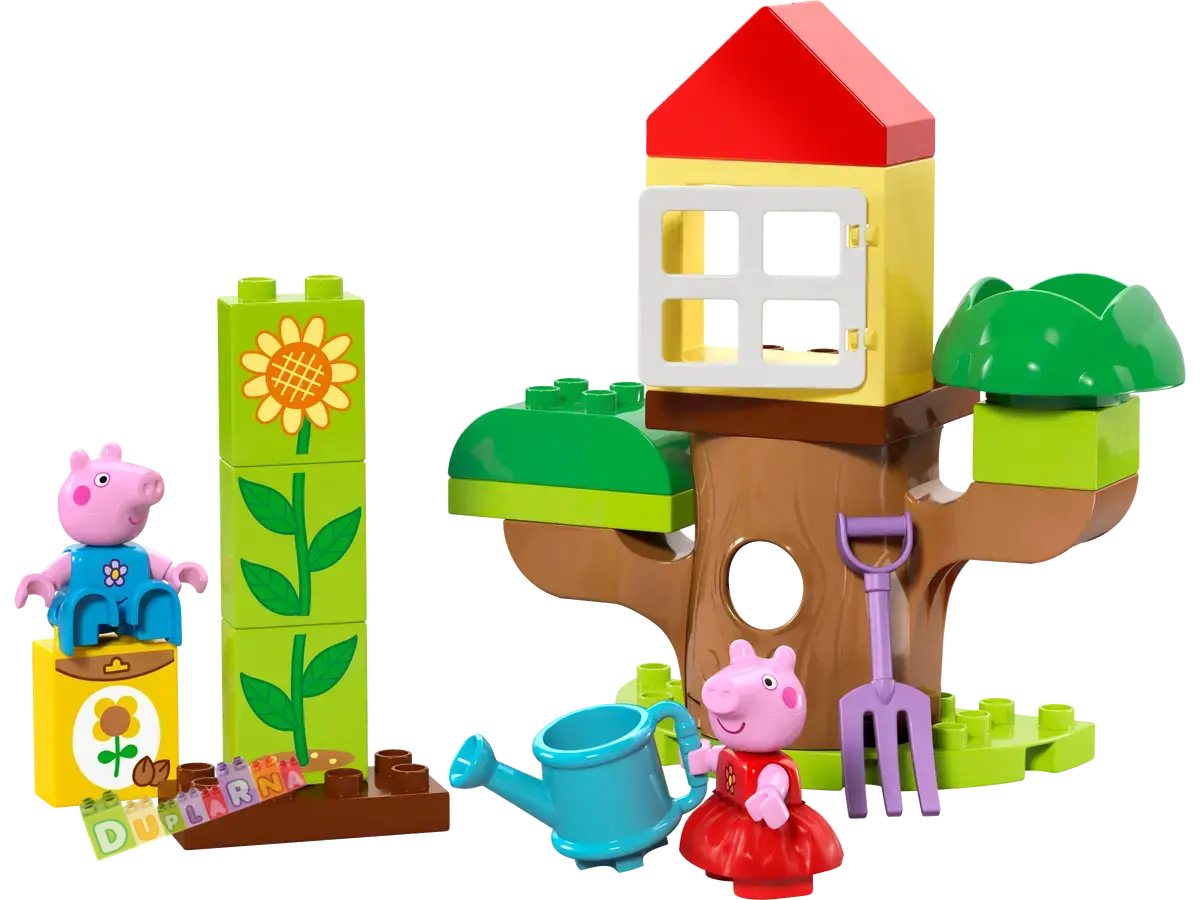 Lego Duplo 10431 - Prasátko Peppa – Zahrada a dům na stromě