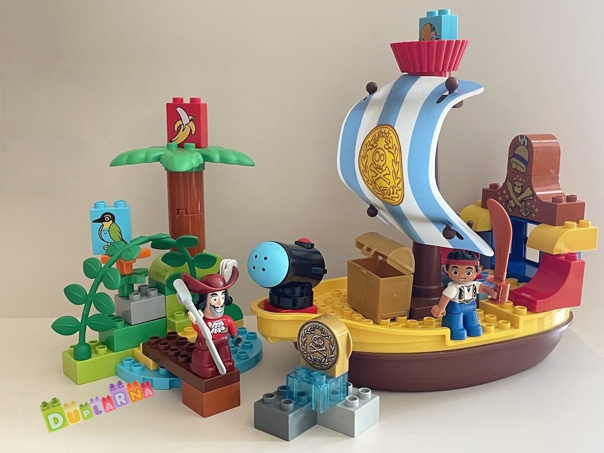 Lego Duplo 10514 - Pirát Jake - Jakeova Pirátská Loď Bucky