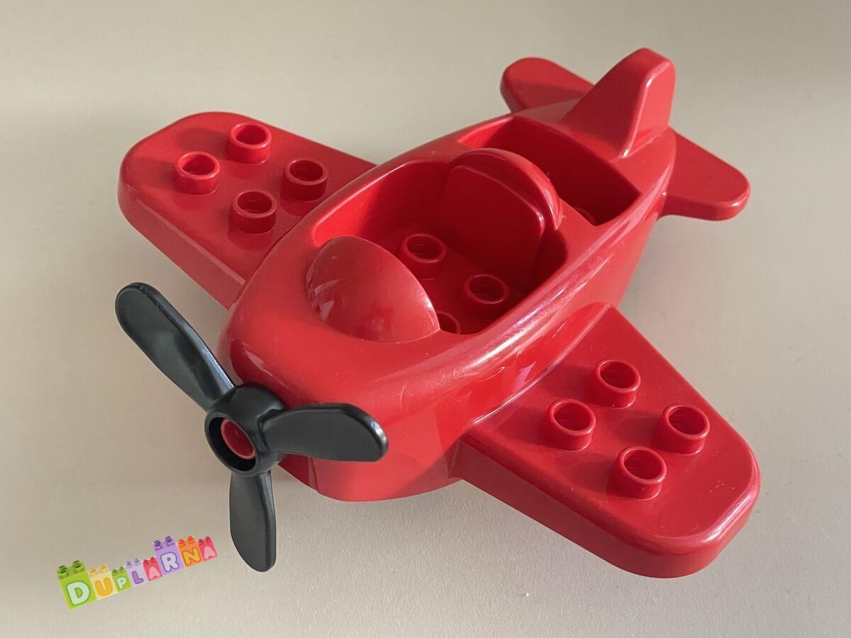 Lego Duplo Letadlo červené s vrtulí