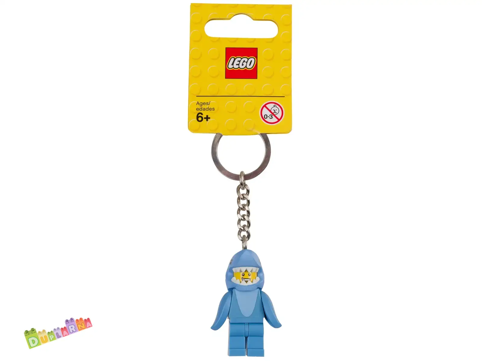 Lego 853666 klíčenka - Přívěsek na klíče – Chlapík v převleku  žraloka