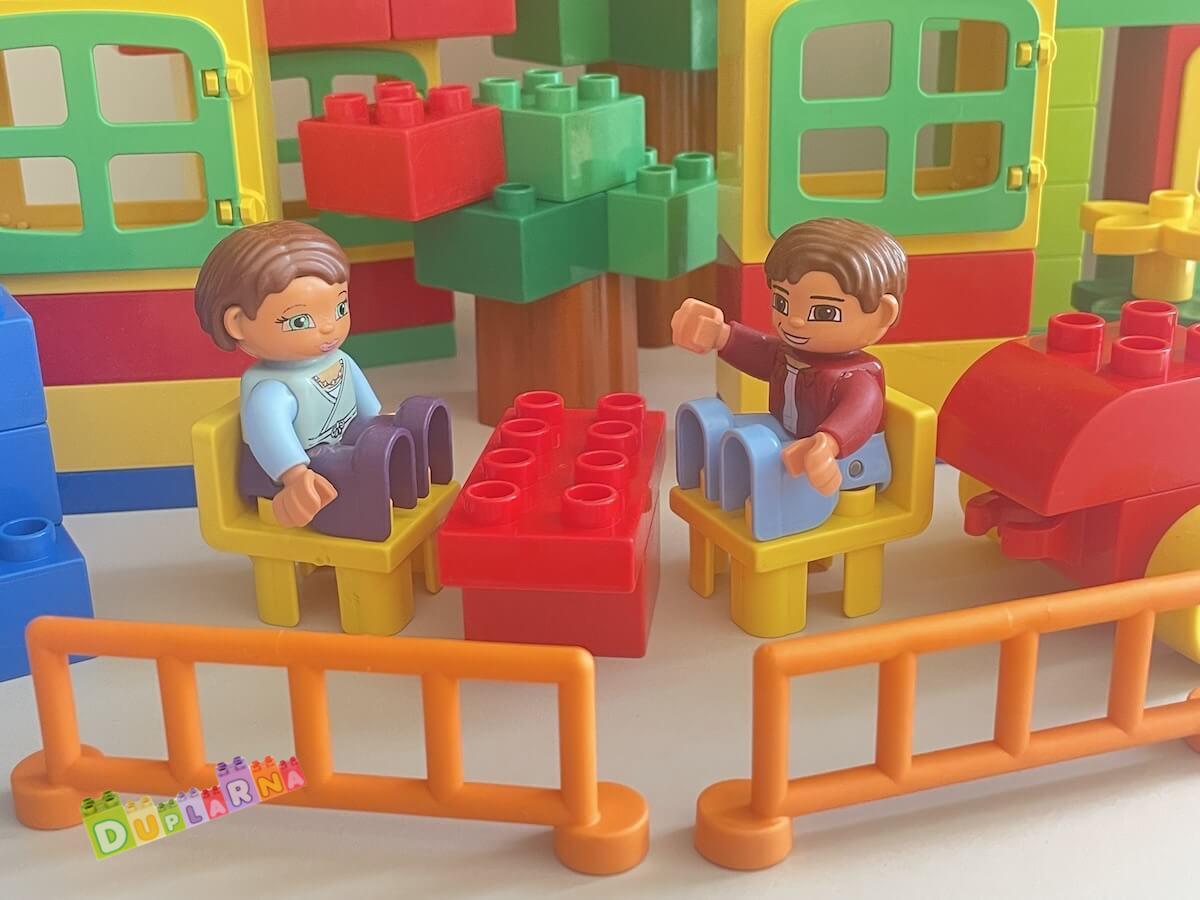 Lego Duplo 5480 - Set kostek 87ks - Stavba města