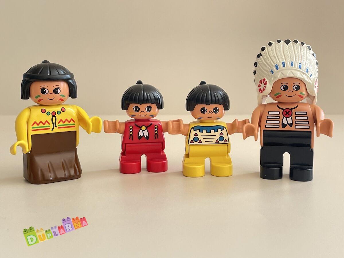 Lego Duplo - Indiánská Rodinka / Rodina 