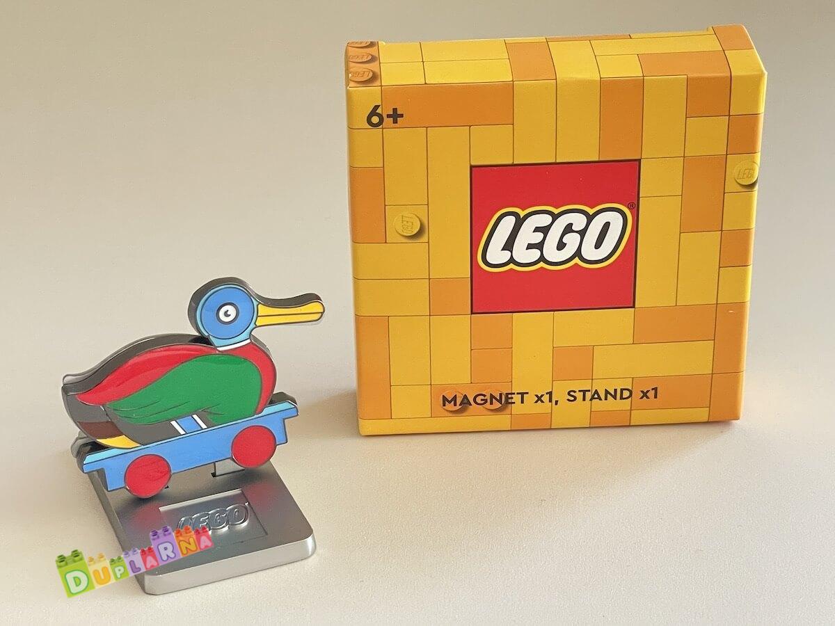 Lego VIP 5008907 - Dřevěný kačer - magnet
