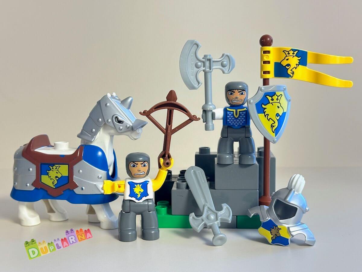 Lego duplo 4775 - Hrad - Rytíři a kůň