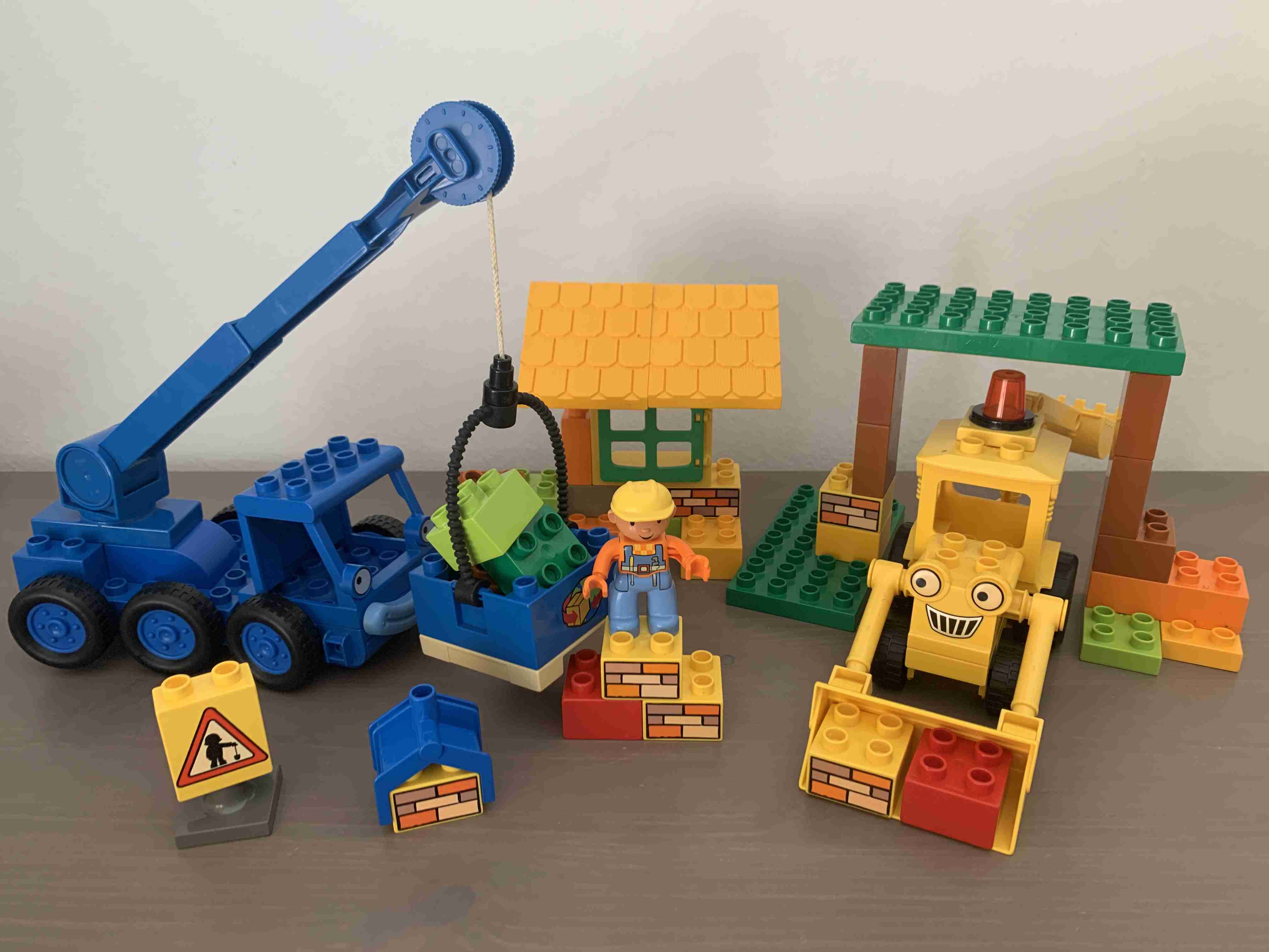 Lego Duplo 3297 - Bořek Stavitel - Béďa a Lůďa na staveništi