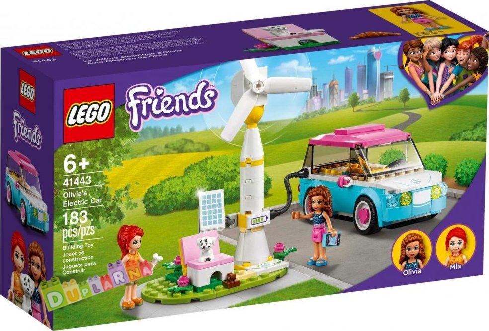 Lego Friends 41443 - Olivia a její elektromobil