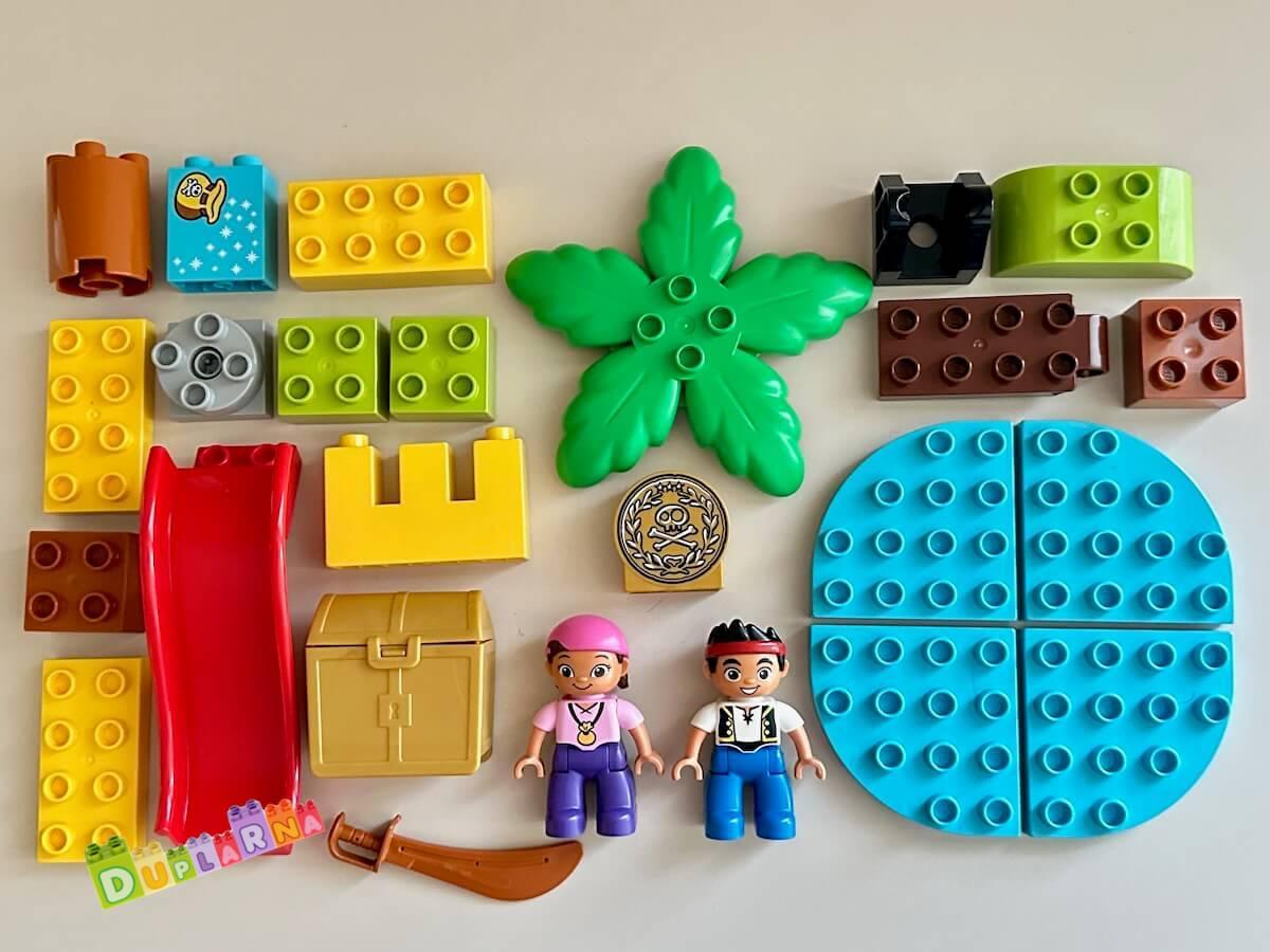 Lego Duplo 10604 - Pirát Jake - Ostrov pokladů