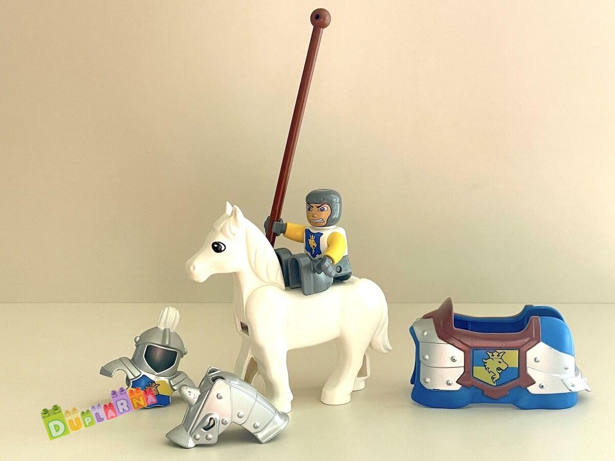 Lego Duplo Rytíř na koni