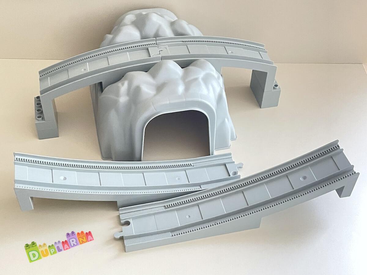 Lego Duplo Tunel + Most pro vlak
