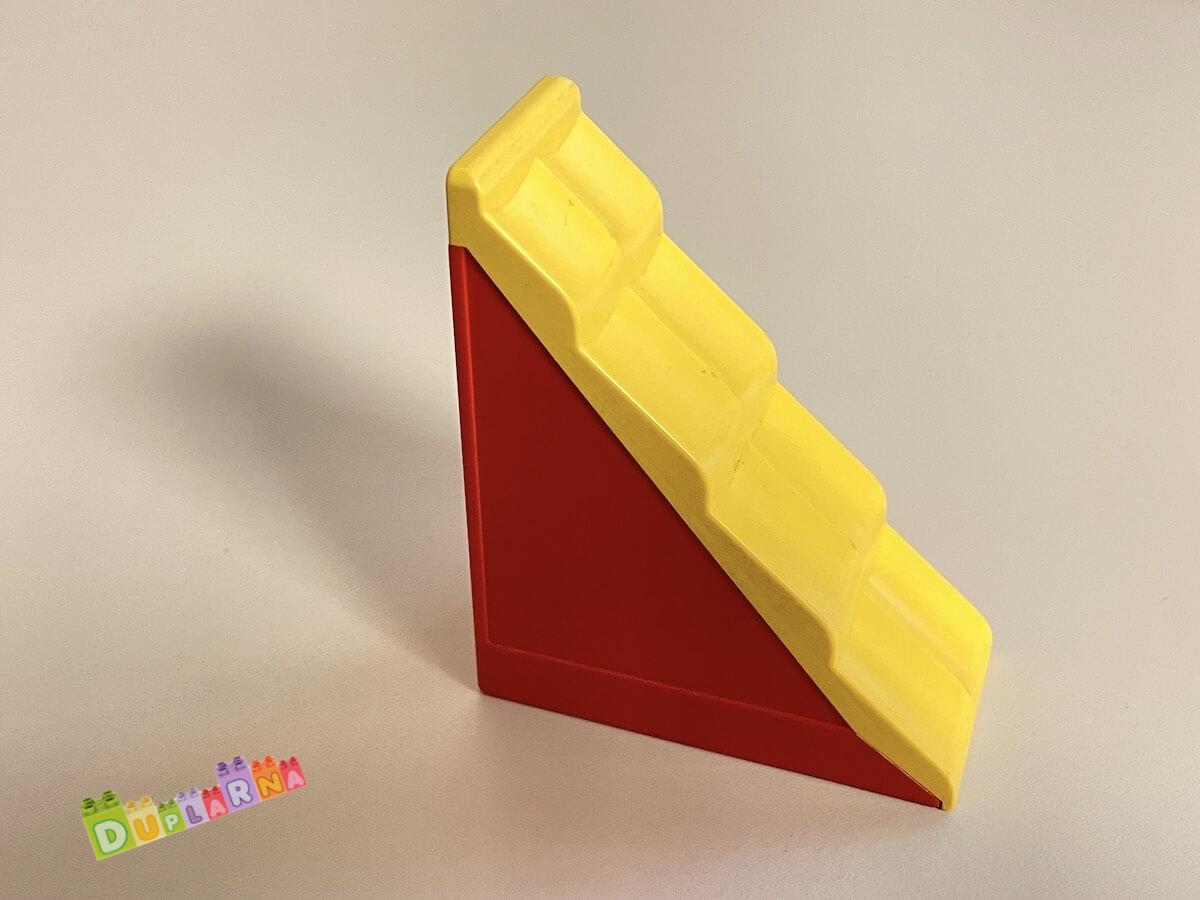 Lego Duplo - Střecha úzká / červená - žlutá