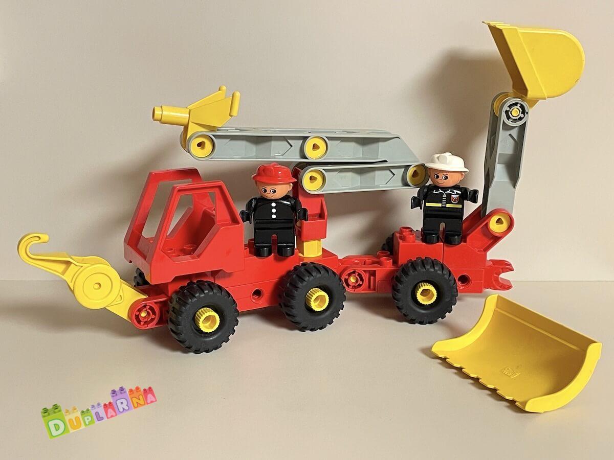 Lego Duplo TOOLO - Hasičské auto ze setu 2940