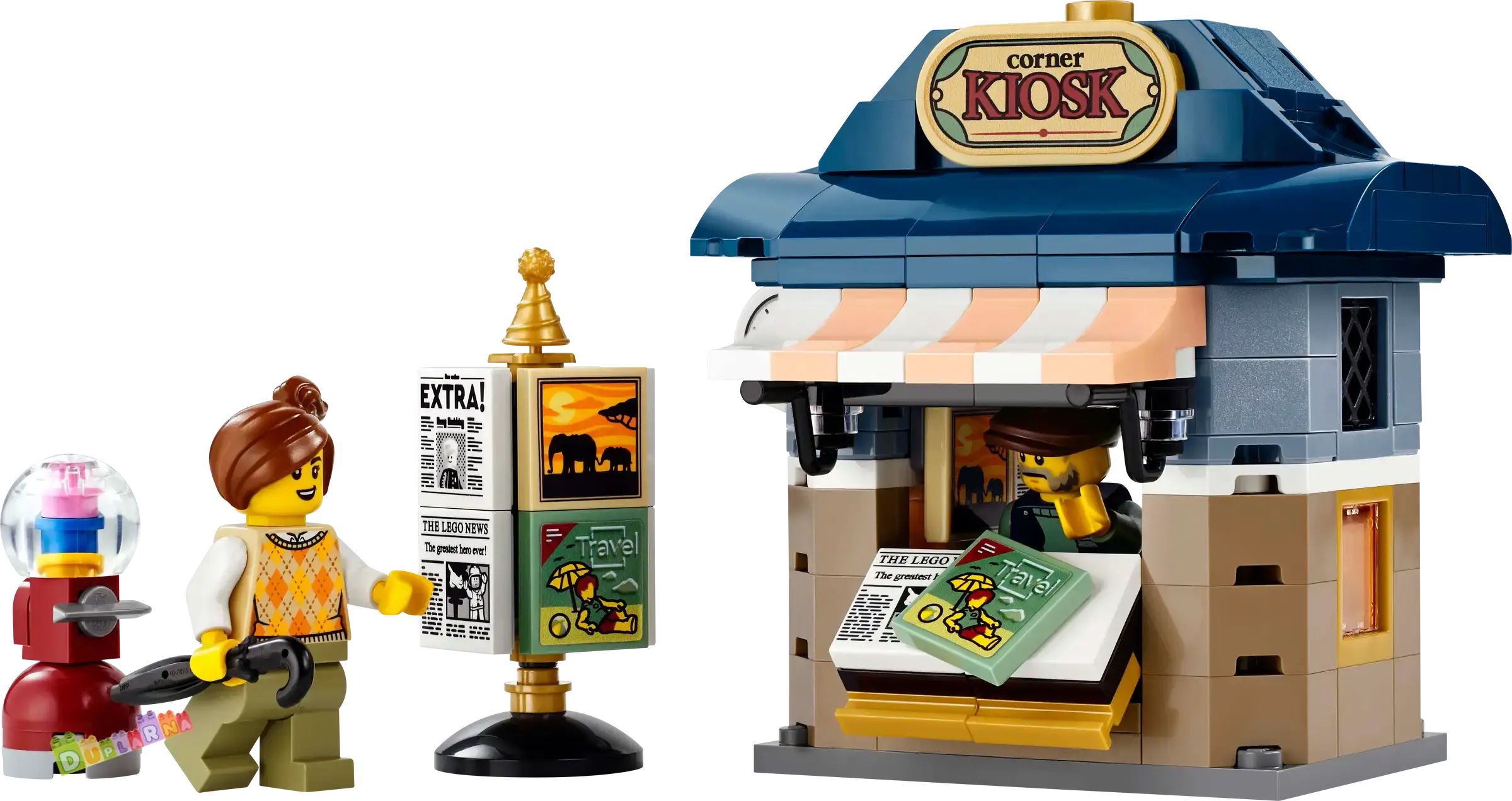 Lego VIP 40757 - Kiosek na trhu