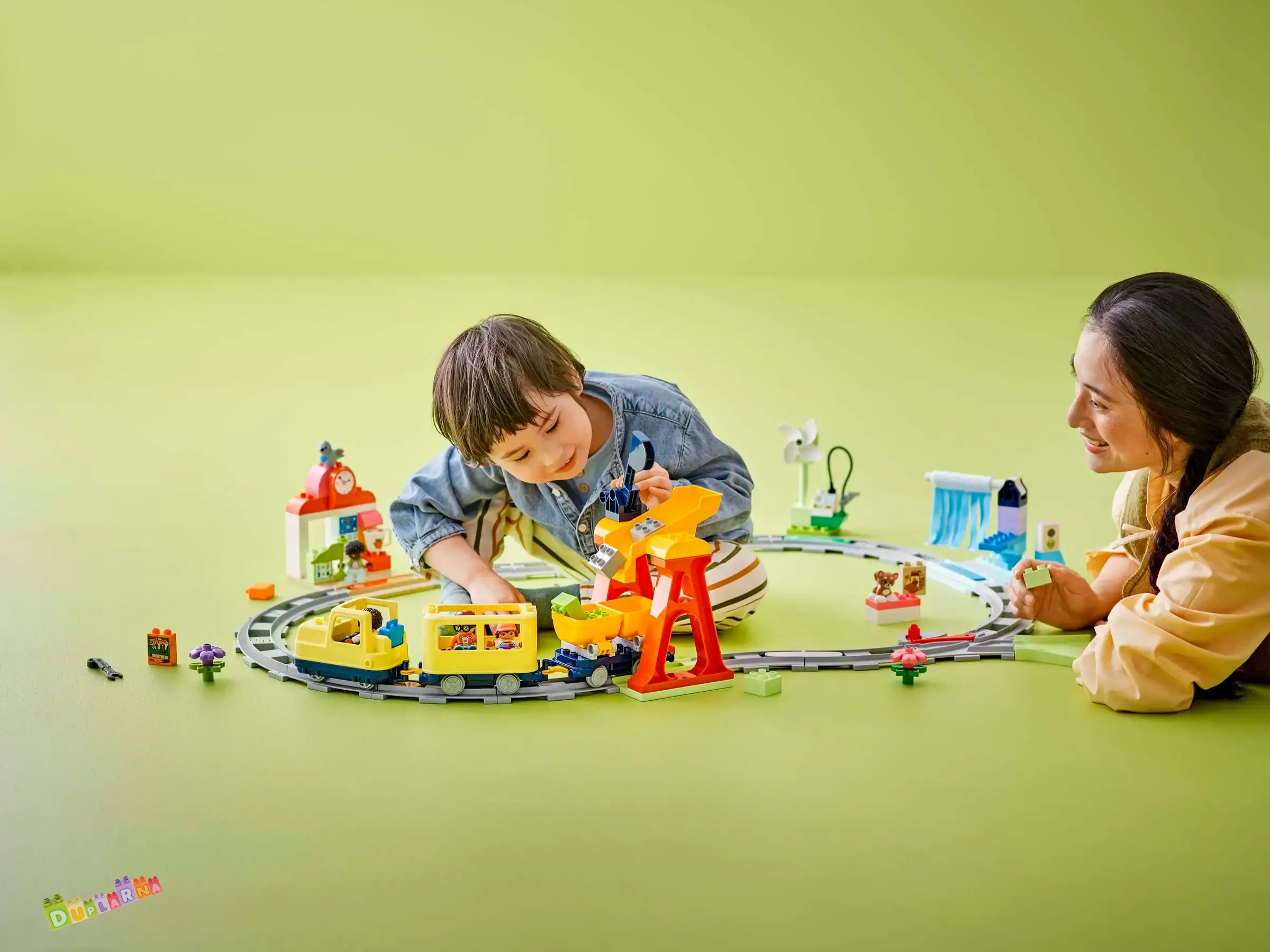 Lego Duplo 10428 - Velký interaktivní komunitní vláček / Nákladní vlak