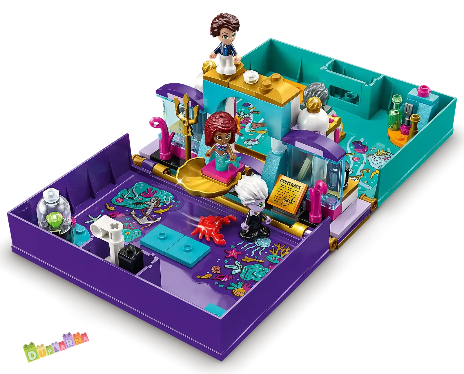 Lego Disney 43213 - Malá mořská víla a její pohádková kniha