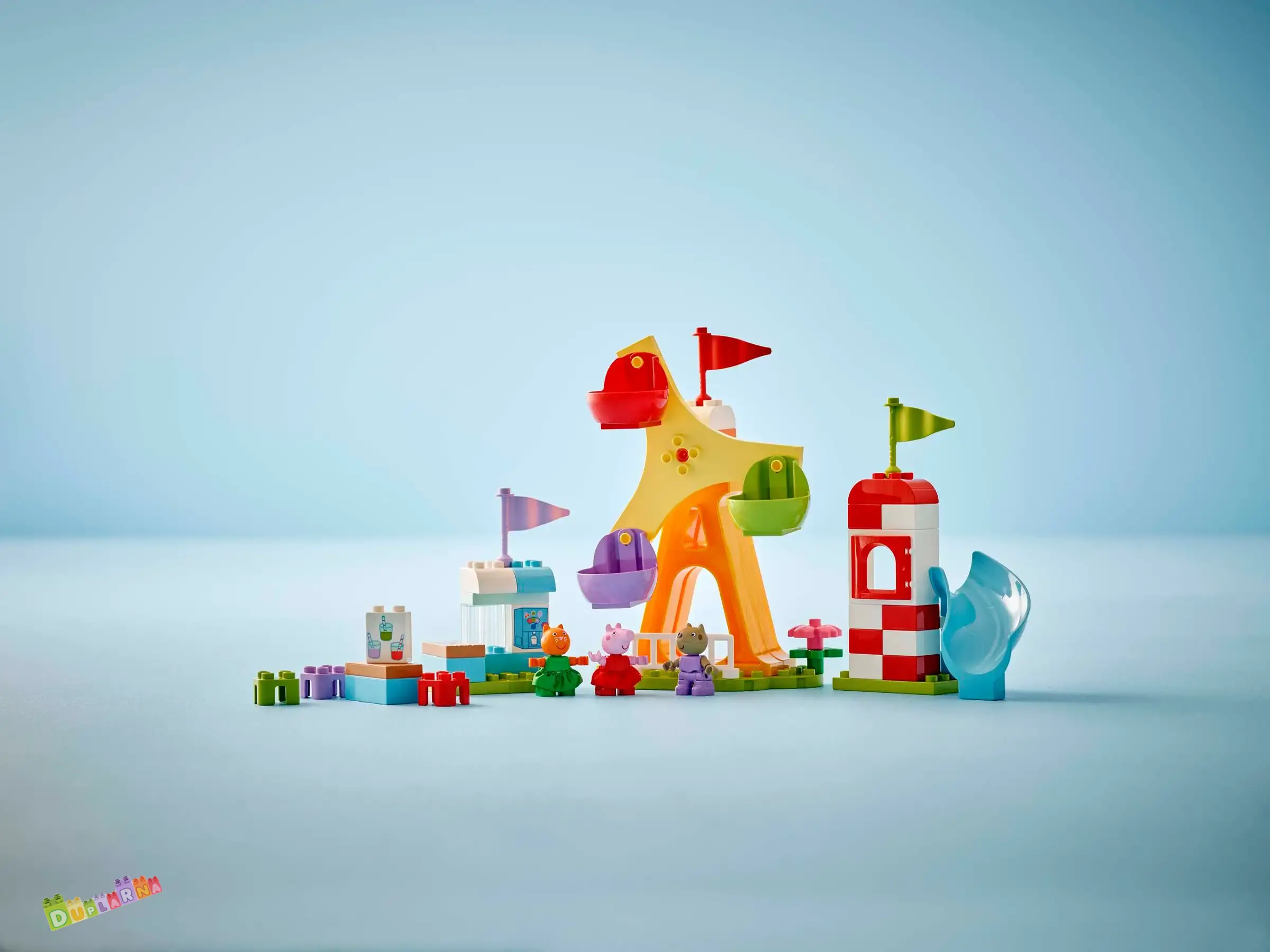 Lego Duplo 10453 - Prasátko Peppa - Zábavní park