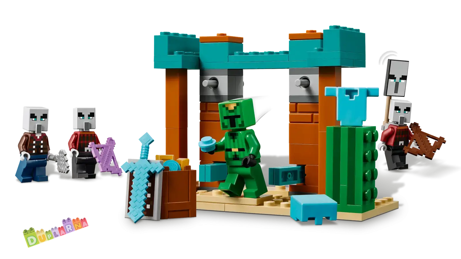 Lego Minecraft 21267 - Pouštní hlídka zákeřníků