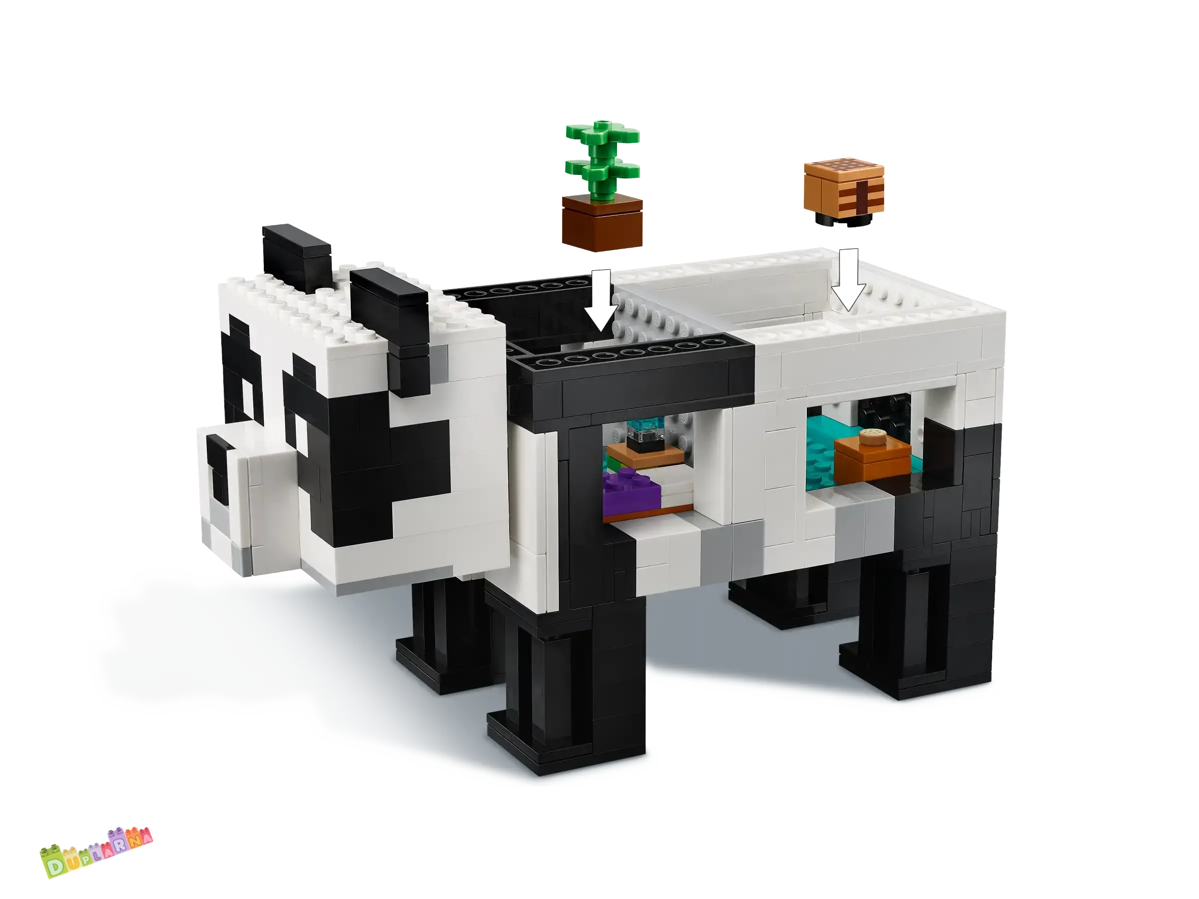Lego Minecraft 21245 - Pandí útočiště