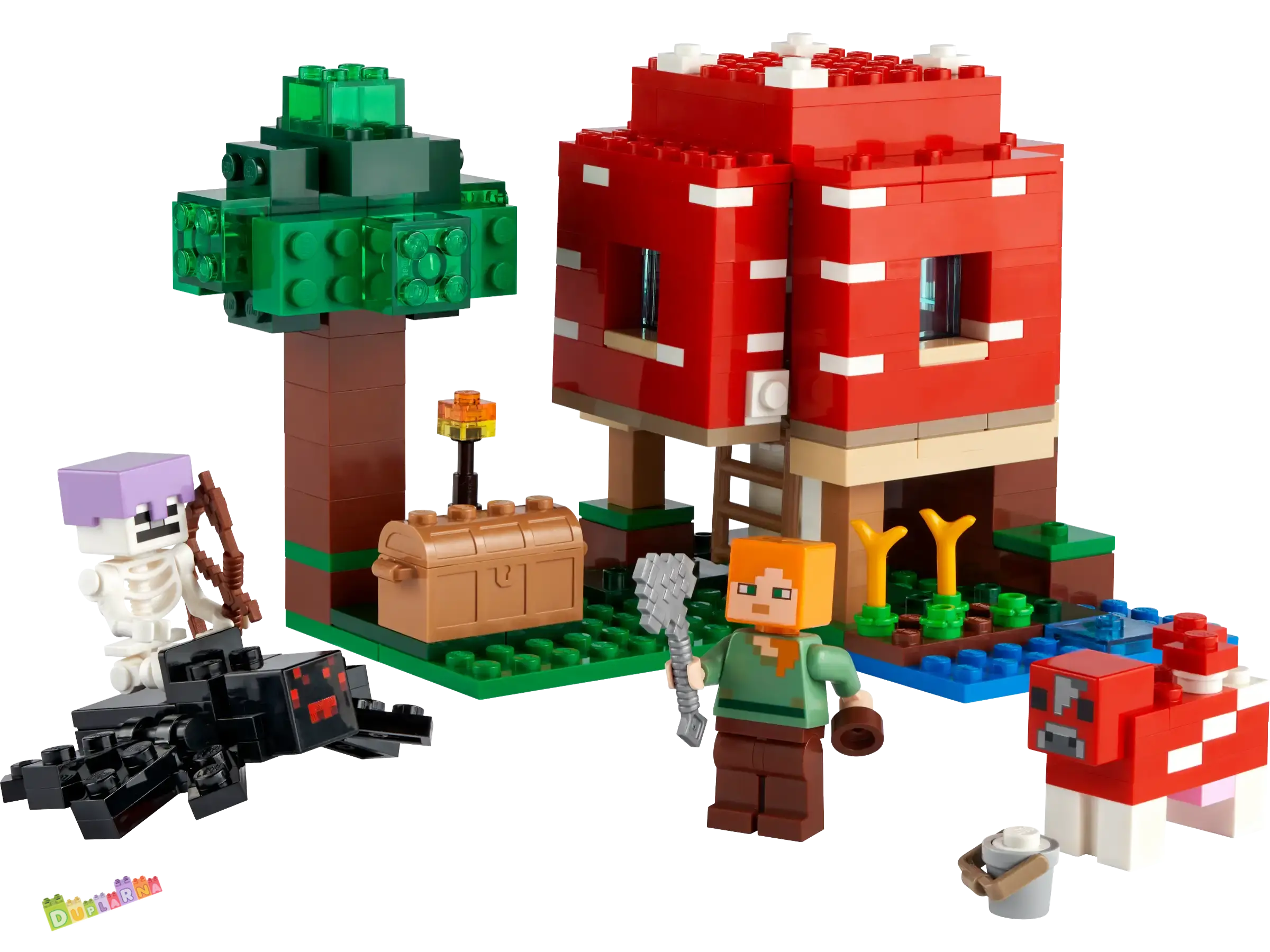 Lego Minecraft 21179 - Houbový domek