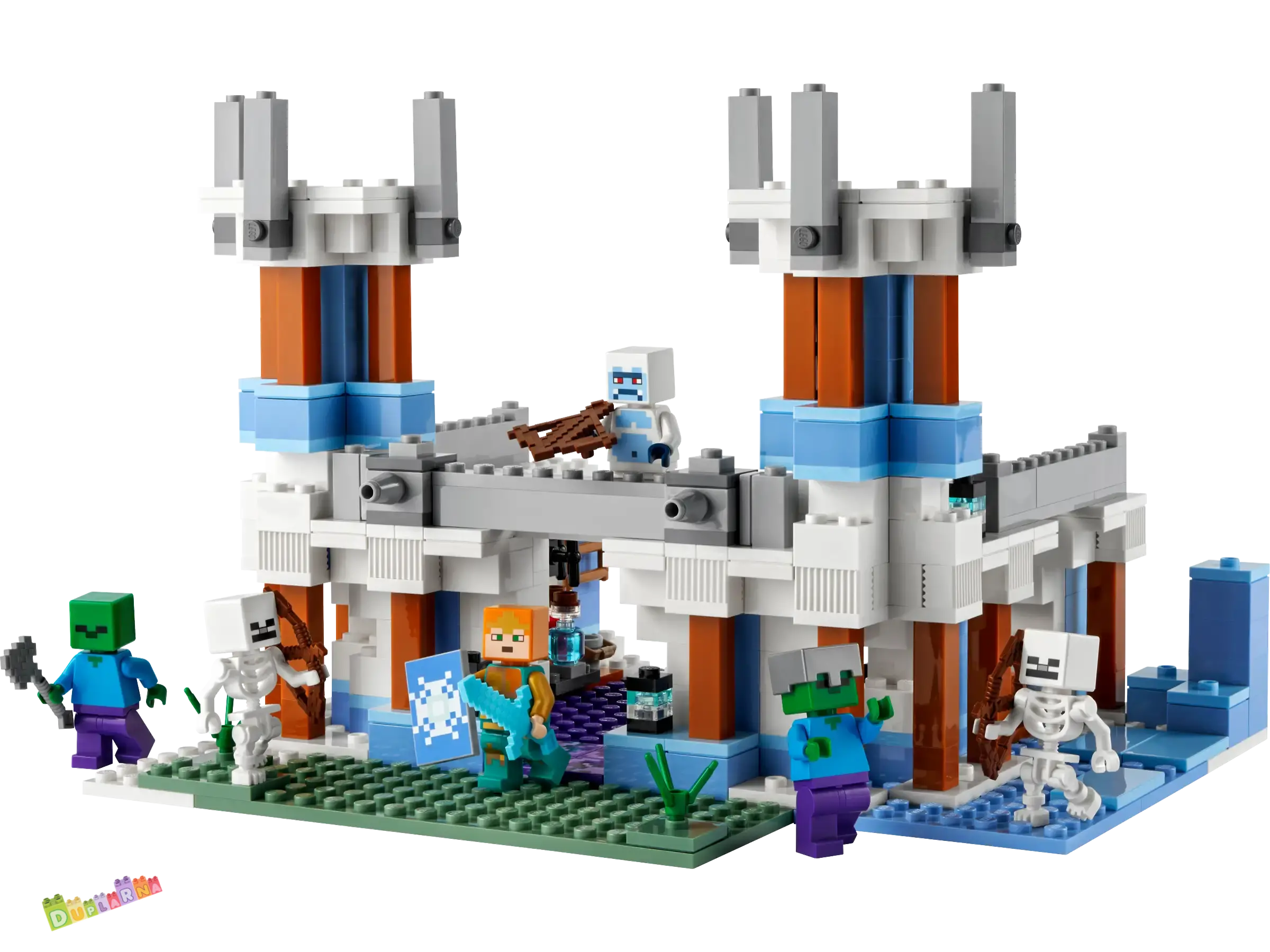 Lego Minecraft 21186 - Ledový zámek
