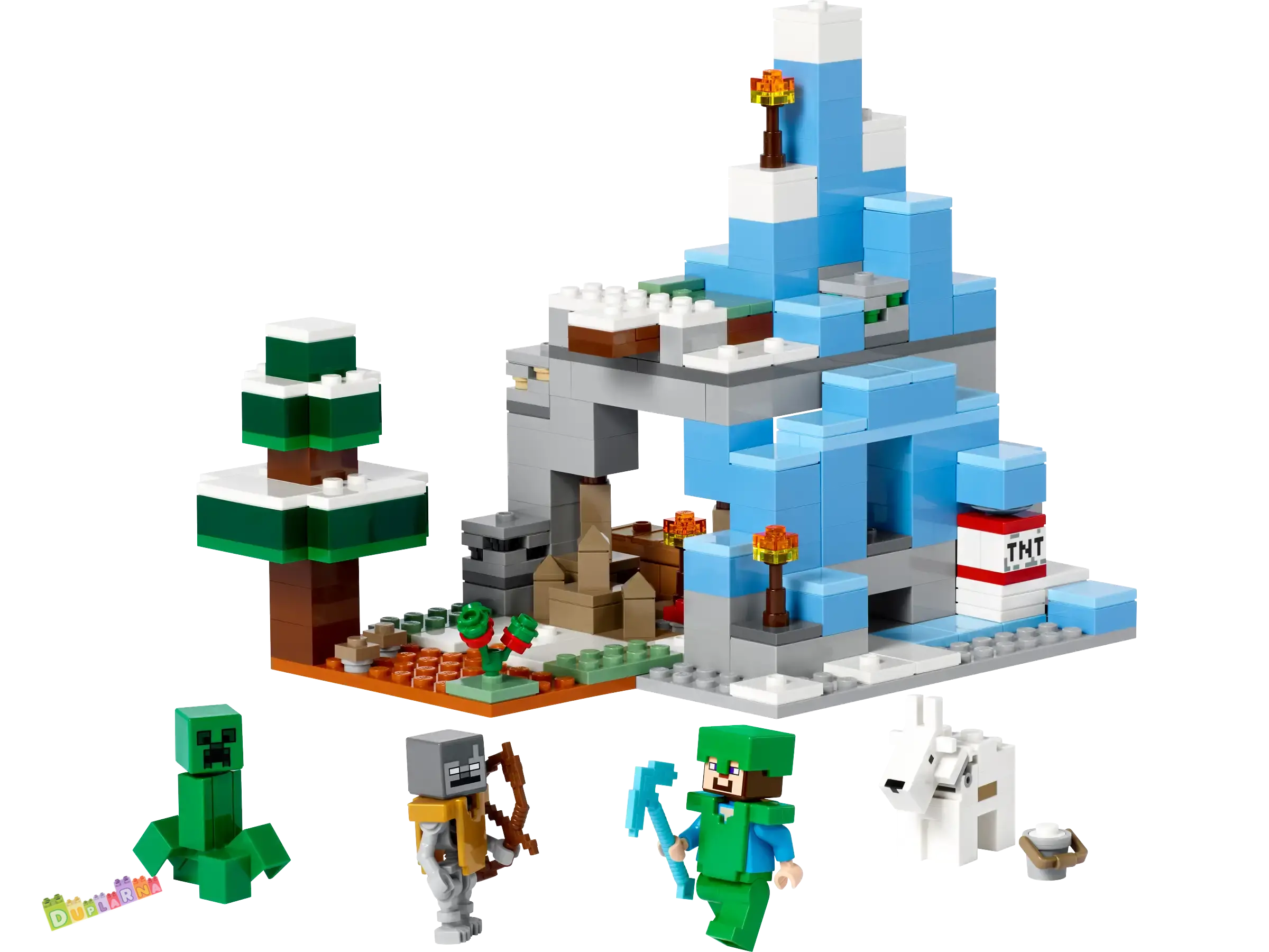 Lego Minecraft 21243 - Ledové hory