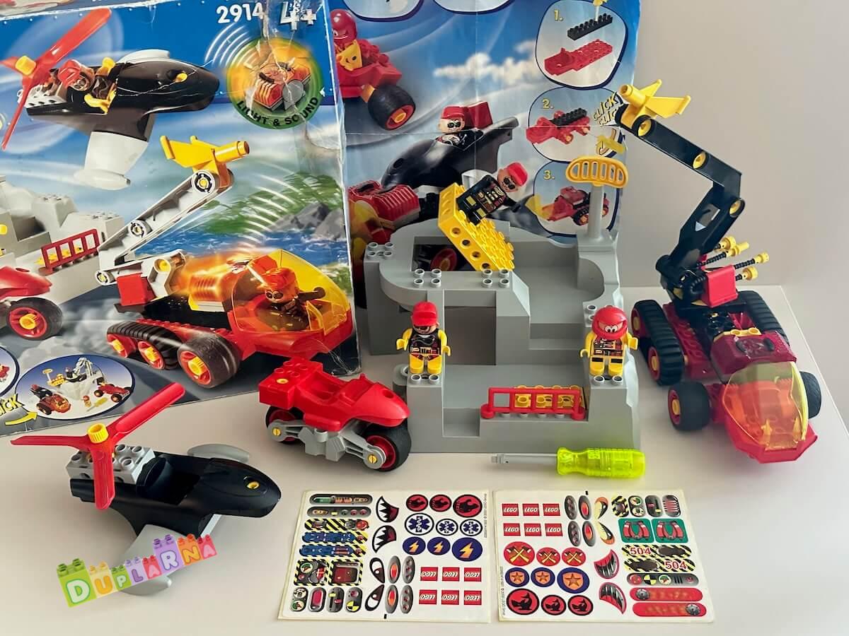 Lego Duplo 2914 - Action Wheelers - TOOLO - Rescue Base - Základna záchranářů