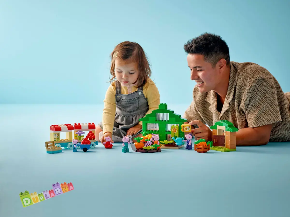 Lego Duplo 10461 - Prasátko Peppa / Dědečkova zahrada a skleník
