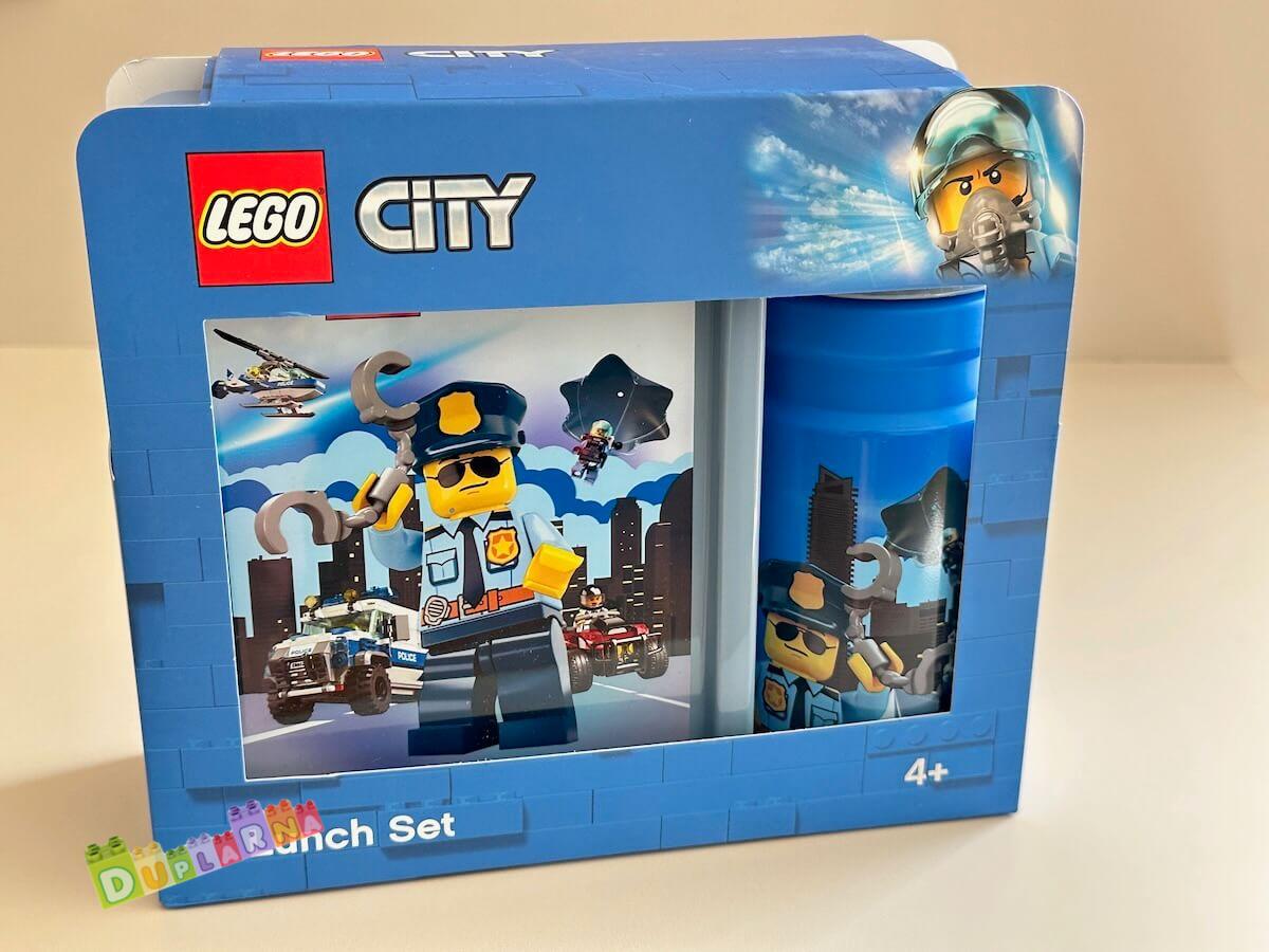 Lego City BOX svačinový + láhev