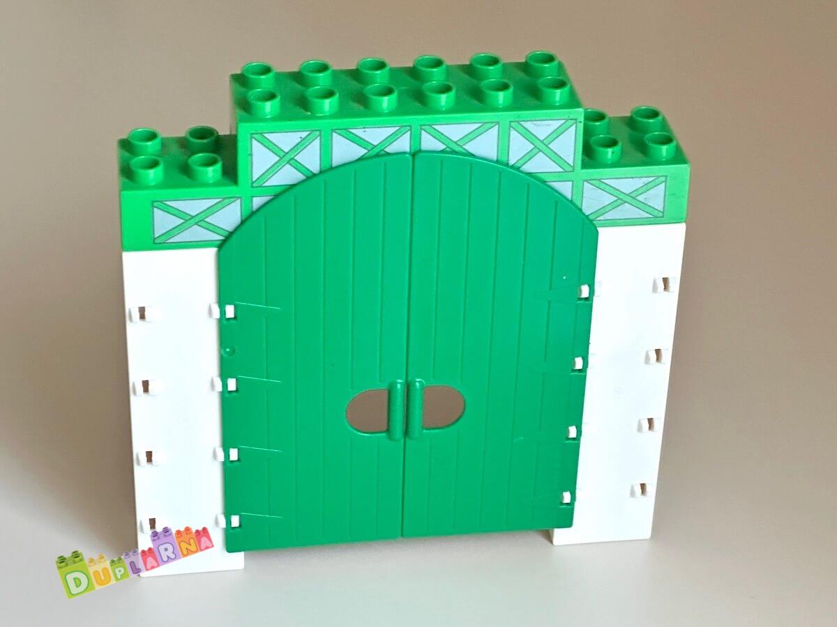 Lego Duplo Brána bílá s vraty